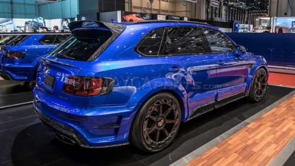 Mansory  Bleurion Edition Body Extension - 4 parts for Bentley Bentayga